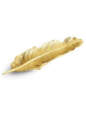 Michael ARAM Feather Tray Gold